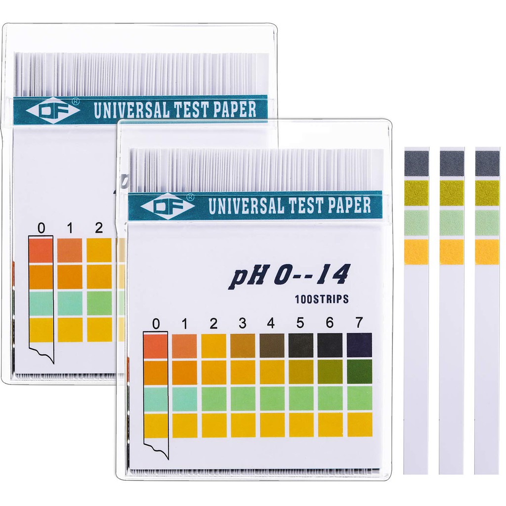 PH PAPER 100STRIPS /BOX Universal PH Test Paper Strips | Shopee Philippines