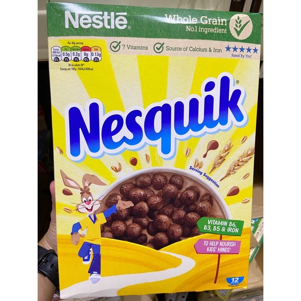 Nestle Nesquik Cereal 375g Shopee Philippines
