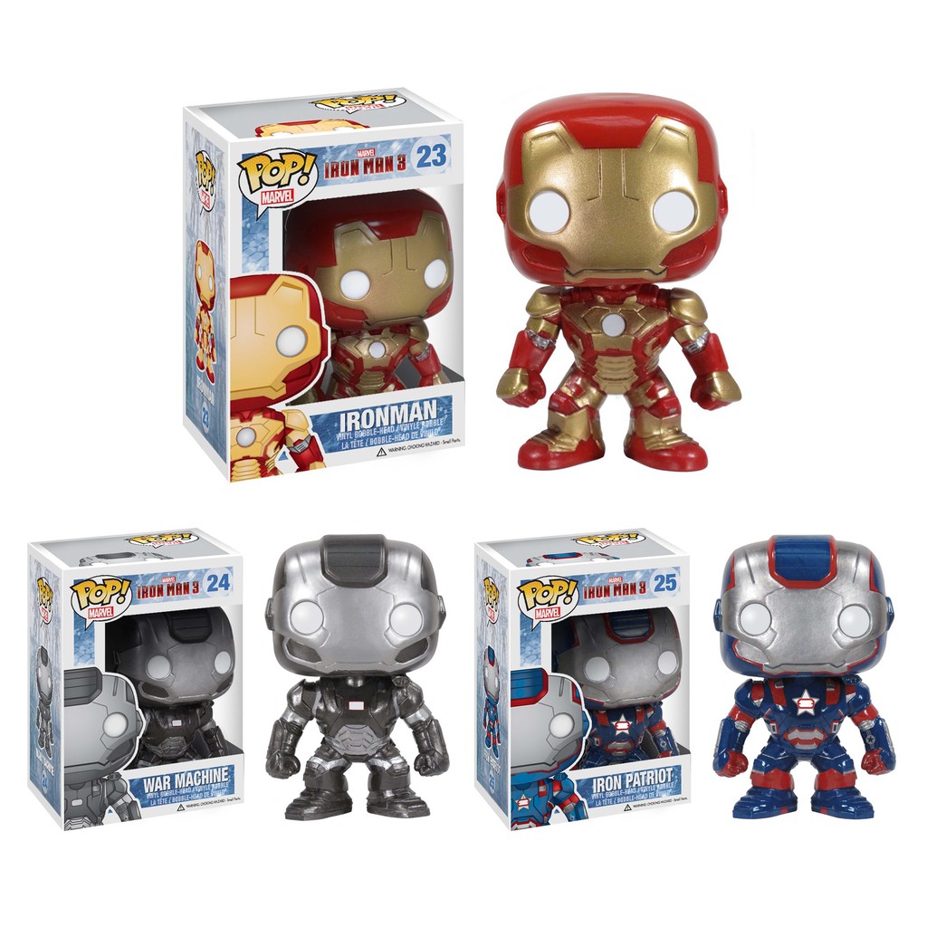 tony stark iron man 3 funko pop