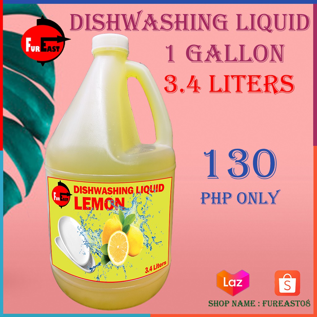 Dishwashing Liquid 1 Gallon   3.4 Liters 