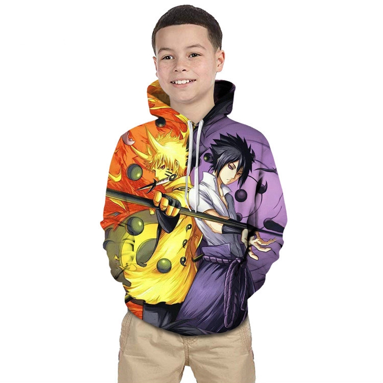 Naruto Kids Hoodie 3D Print Children's Hoodie Kids Outerwear Kids ...