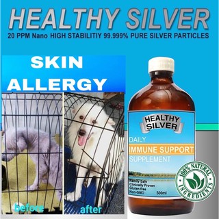 Healthy Silver 250ml Colloidal Nano Silver for Pet's Immune Support