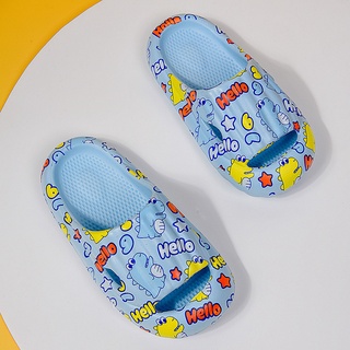 Children's cave shoes cute cartoon little dinosaur print EVA boys and girls beach shoes children's sandals #6