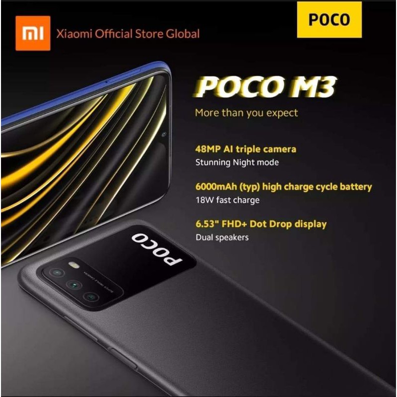 Xiaomi Poco M3 Global Version 4gb64gb And 4gb128 Shopee Philippines 5980