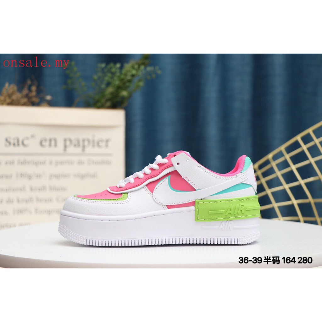 pink and green womens sneakers