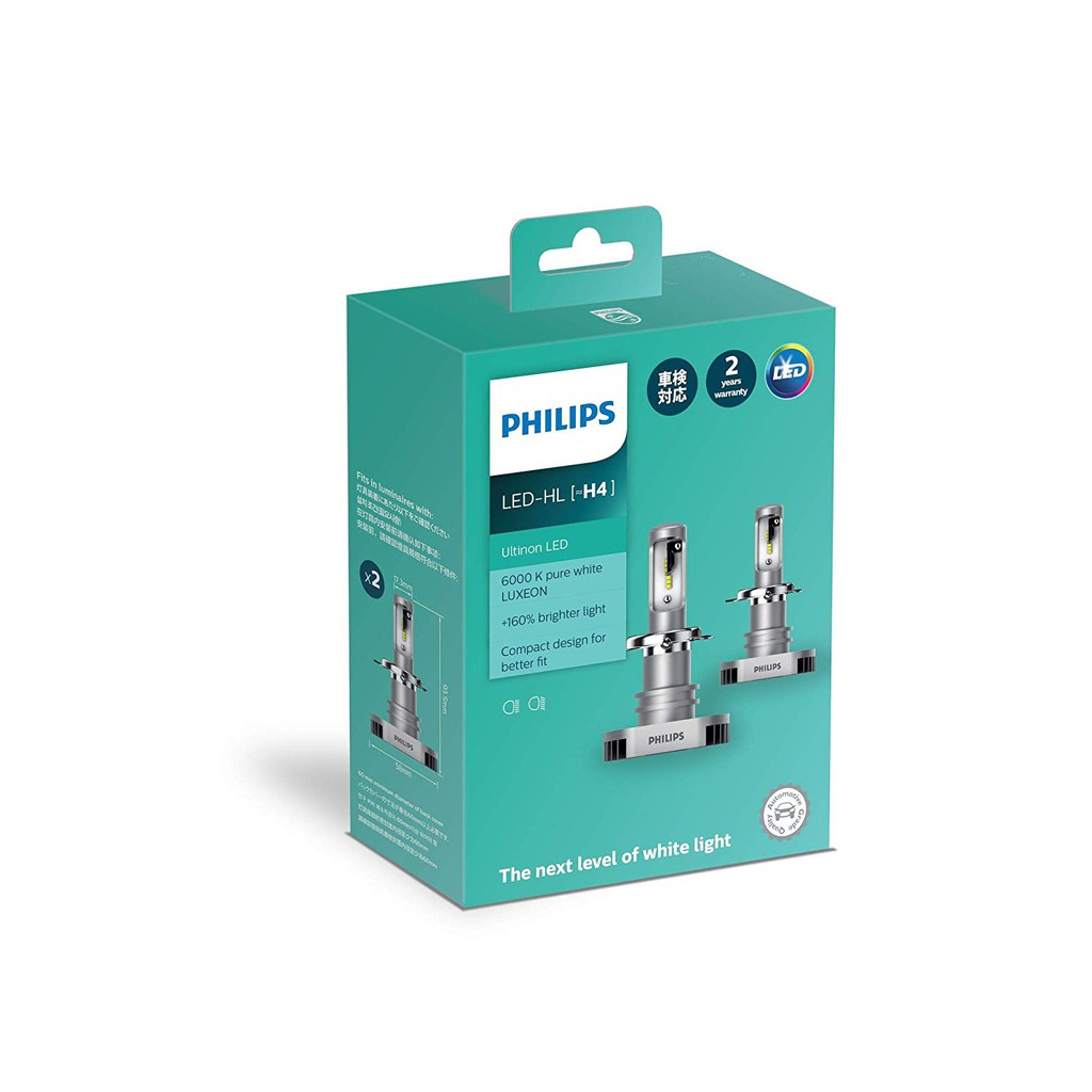 LUMILEDS Philips LED H4 Headlight X-treme High Low Beam 6200K Super Bright CAR LUMILEDS Philips LED H4 Headlight X-treme High Low Beam 6200K Super Bright CAR