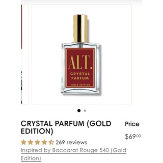 Authentic Perfume Alt 23 Crystal Parfum like BR540 XDP | Shopee Philippines