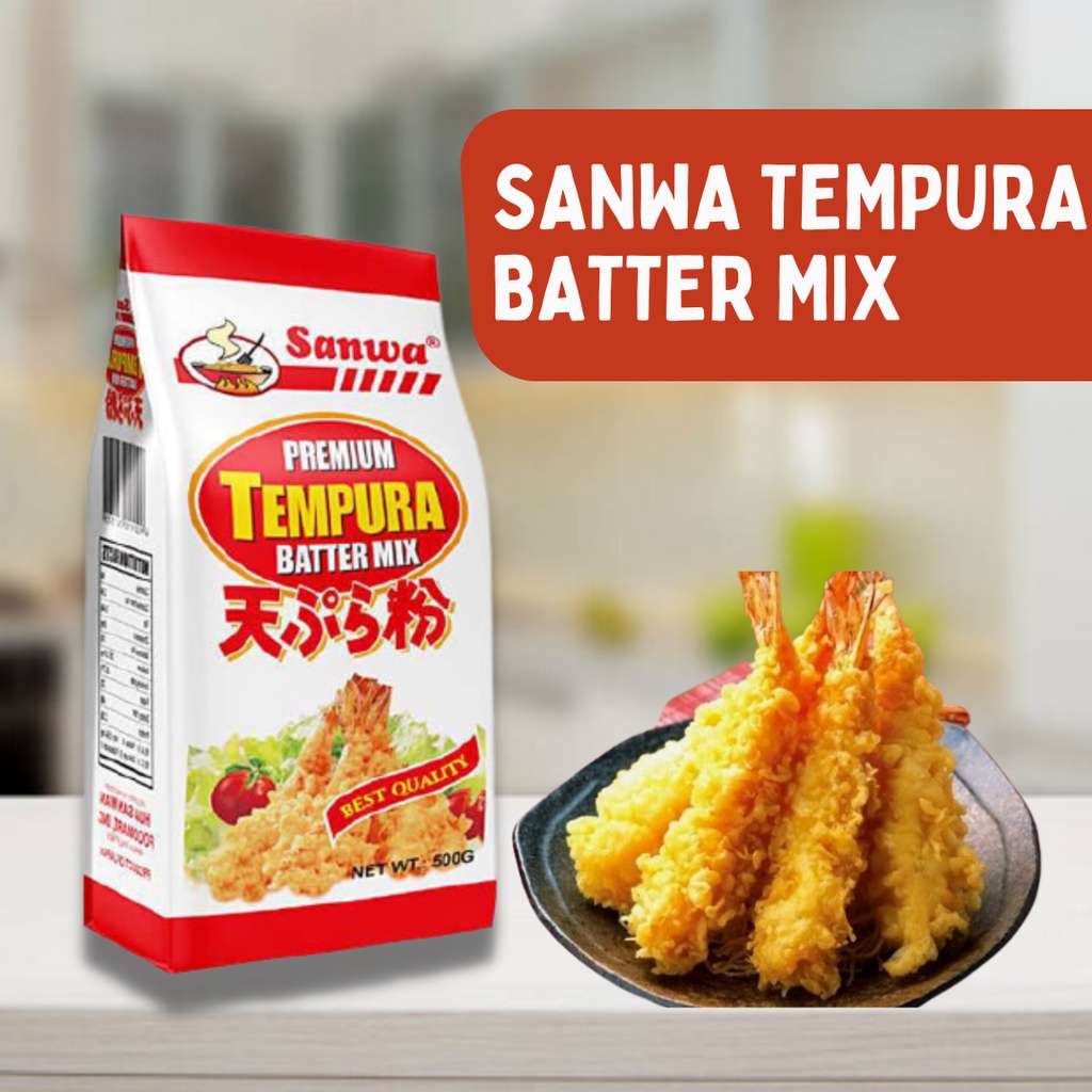 Sanwa Premium Tempura Batter Mix 500g Shopee Philippines