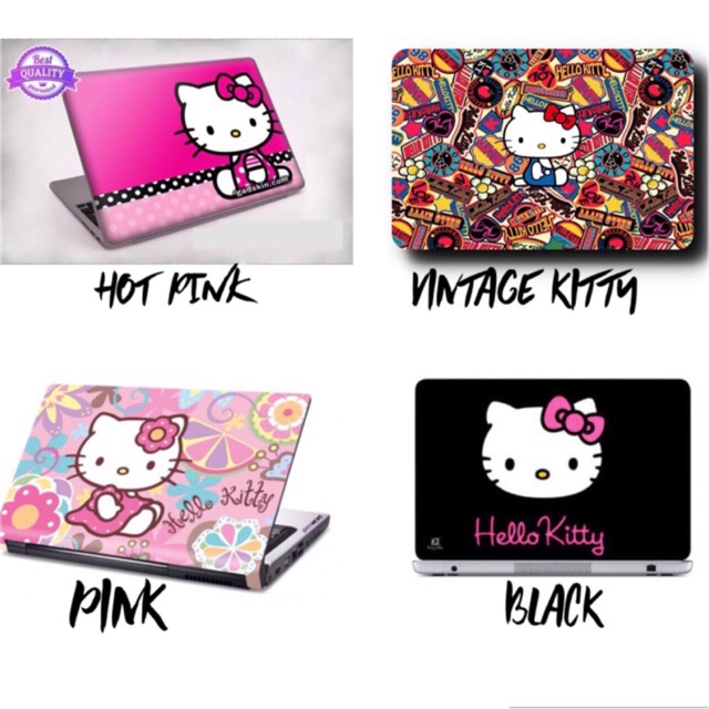  Hello  Kitty  Universal Laptop  Netbook Skin Sticker  Cover 