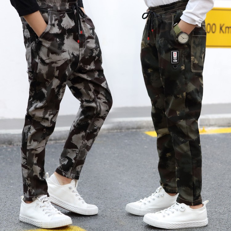 camo jeans boys
