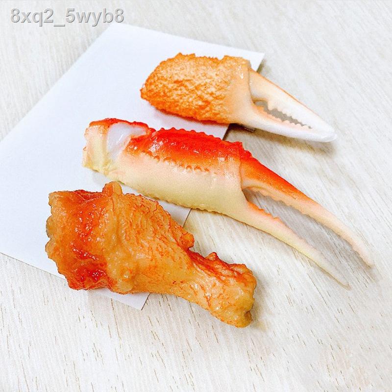 ✽Chicken clip simulation food hair clamp fried chicken wings hairclip  chicken leg hair clip cute hai | Shopee Philippines