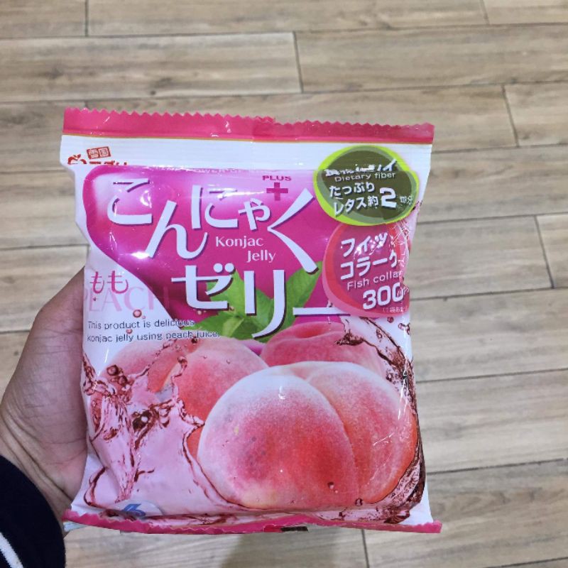 YUKIGUNI AGURI KONJAC JELLY PEACH FLAVOR 108G Shopee Philippines