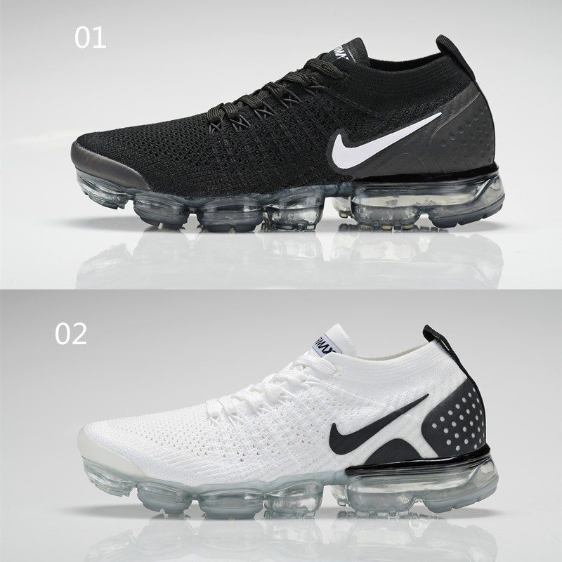 linhas stock Nike Air Max VAPORMAX FLYKNIT 2.0 Running Shoes Black and White linhas stock Nike Air Max VAPORMAX FLYKNIT 2.0 Running Shoes Black and White