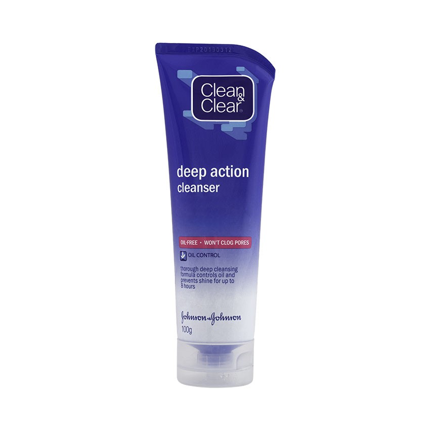 clean & clear deep action cleanser