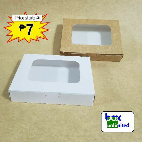 Pastry box 5x6.75x1.5 sold by 20s Shopee Philippines