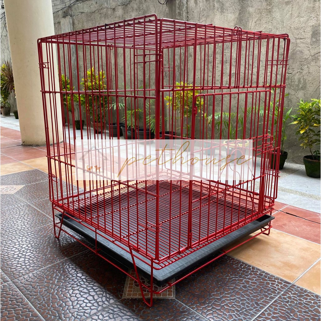 bed frame with dog kennel
