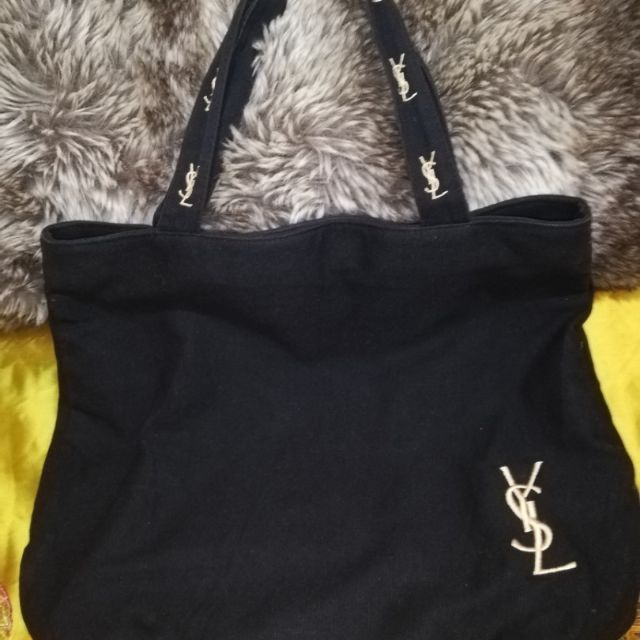 ysl canvas tote