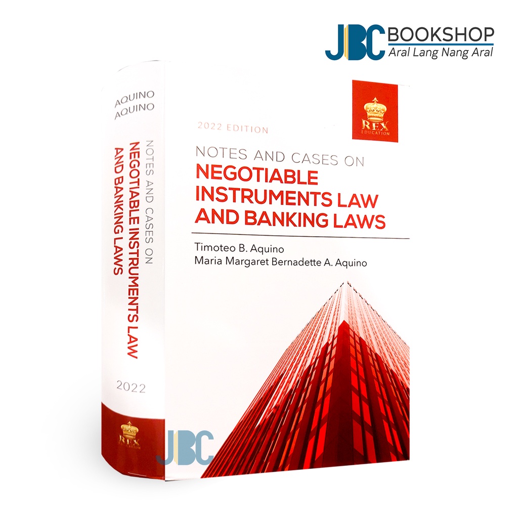 law of banking and negotiable instruments notes