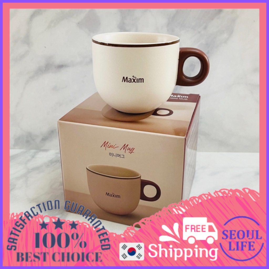 Maxim Coffee Mini Cup Mug / Coffee Cup / Coffee Mug | Shopee Philippines