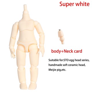 Body 11cm YMY body suitable For 1:12 GSC Head BJD OB Obitsu 11 Ymy Toy Doll 