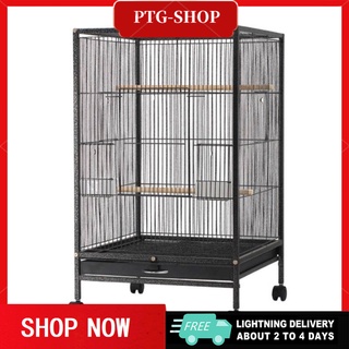 Bird cage budgerigar cage large starling cardinal bird black bird peony parrot color breeding cage L
