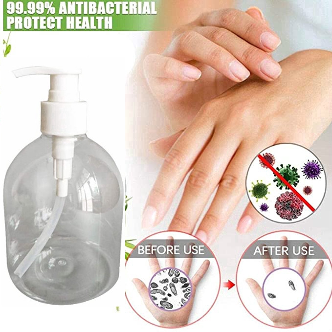 500ml Empty Bottle Clear Pump Bottles,Hand Sanitizer With ...