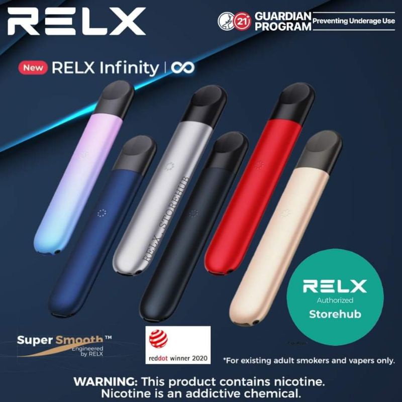 RELX Infinity Device Only Authentic with QR Code BeeCost