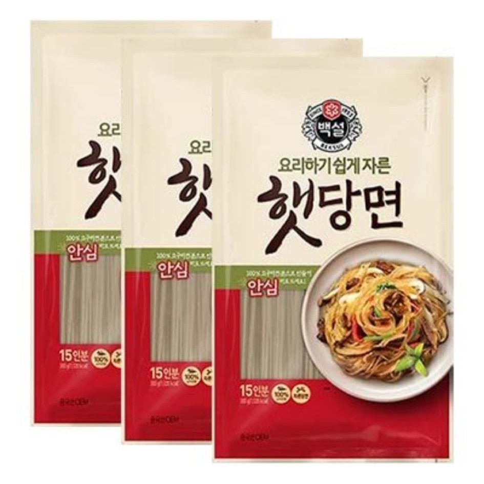 Japchae Noodles Korea Traditional Glass noodles Vermicelli (Dangmyun