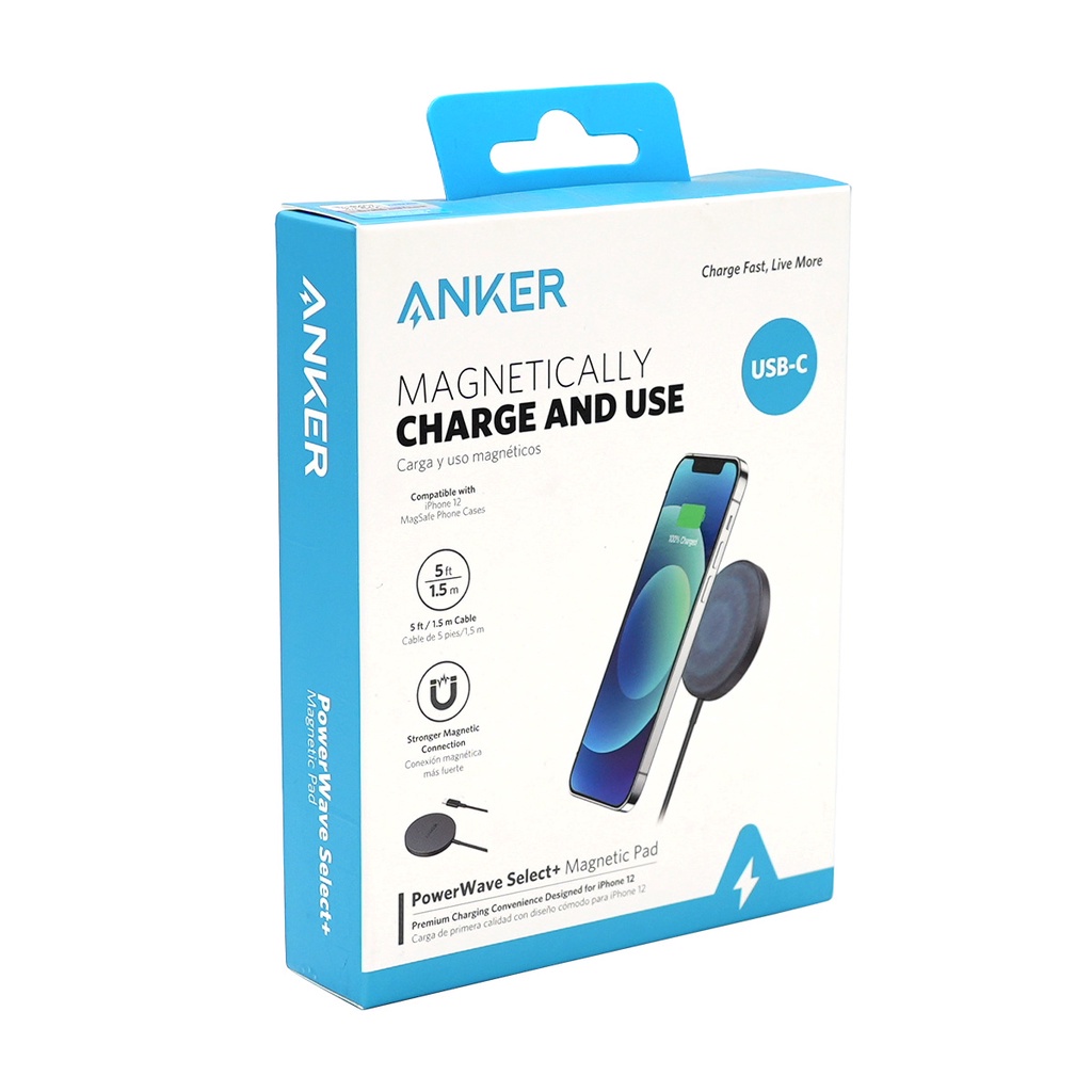 Anker PowerWave Select+ Wireless Charging Pad with Builtin