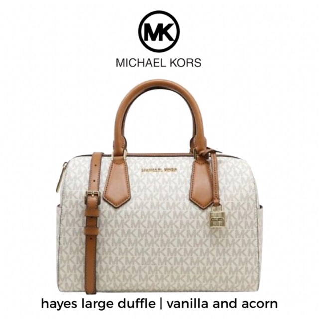 michael kors hayes duffle bag