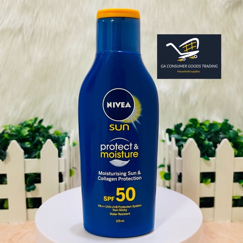 nivea sun protect moisture SPF50 125ml | Shopee Philippines