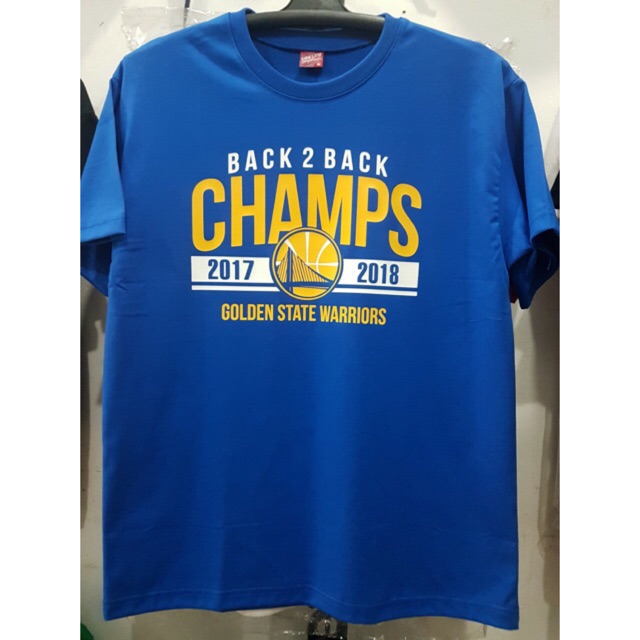 Nba Golden State Back 2 Back Champ Shirt Shopee Philippines