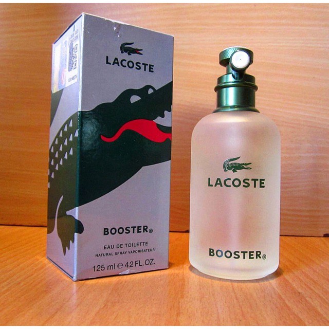 lacoste booster eau de toilette 125 ml