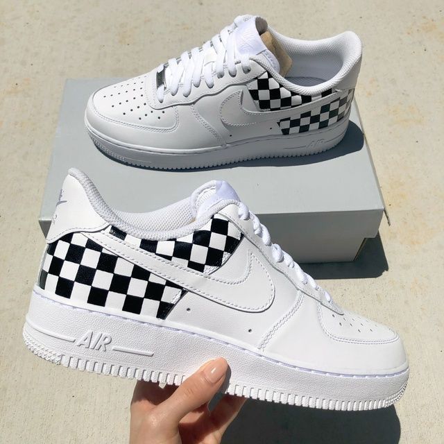 checkered air force ones