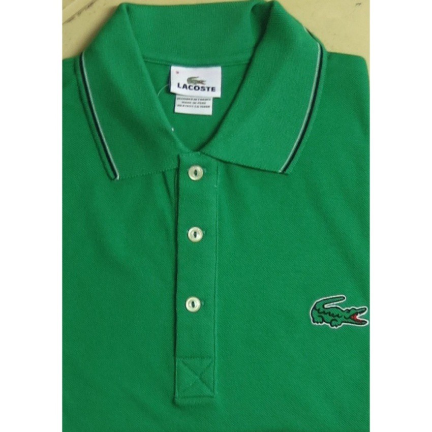 dark green lacoste polo