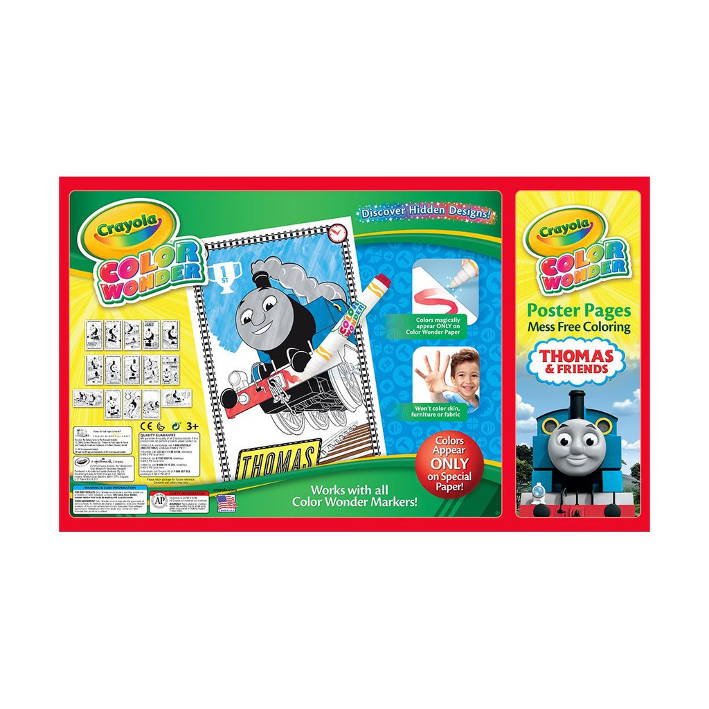 Crayola Color Wonder Poster Pages Thomas Shopee Philippines