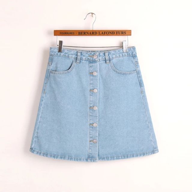 high waist palda maong