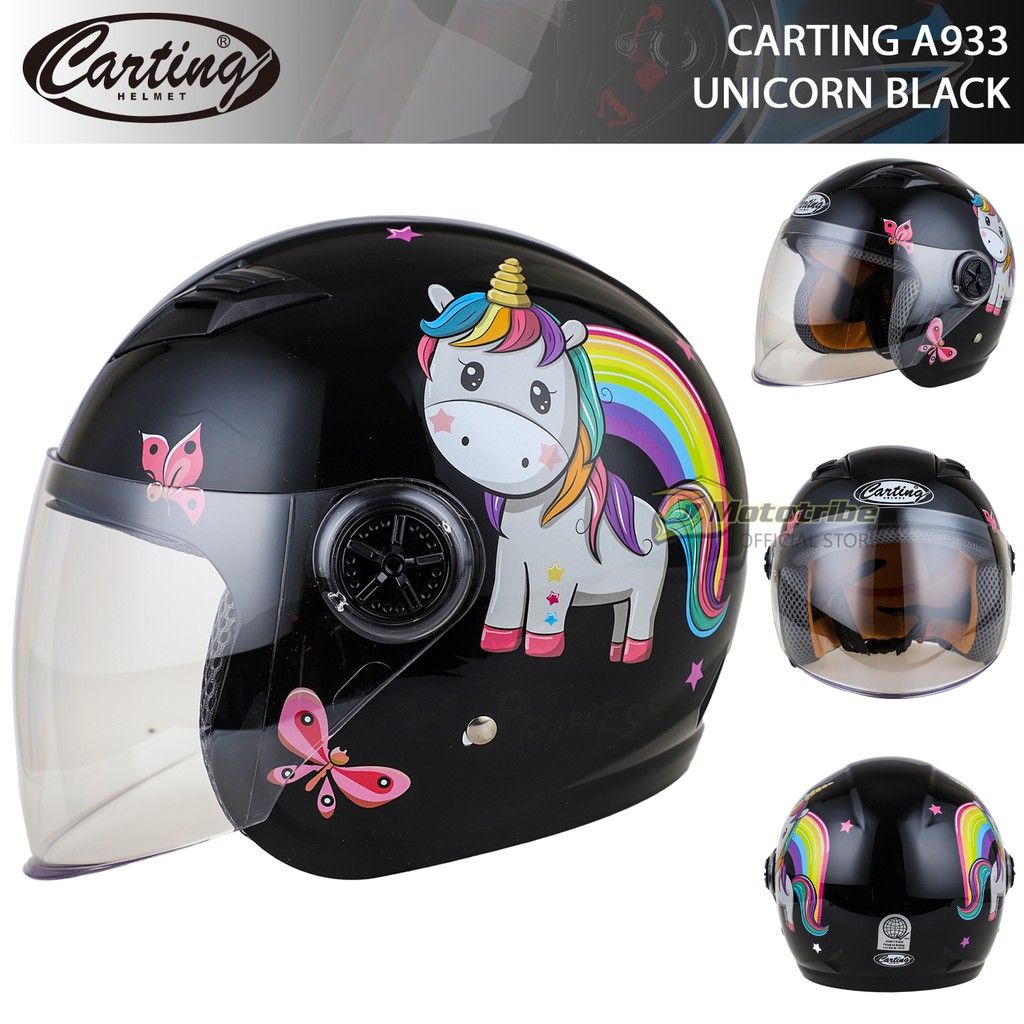 kids unicorn helmet