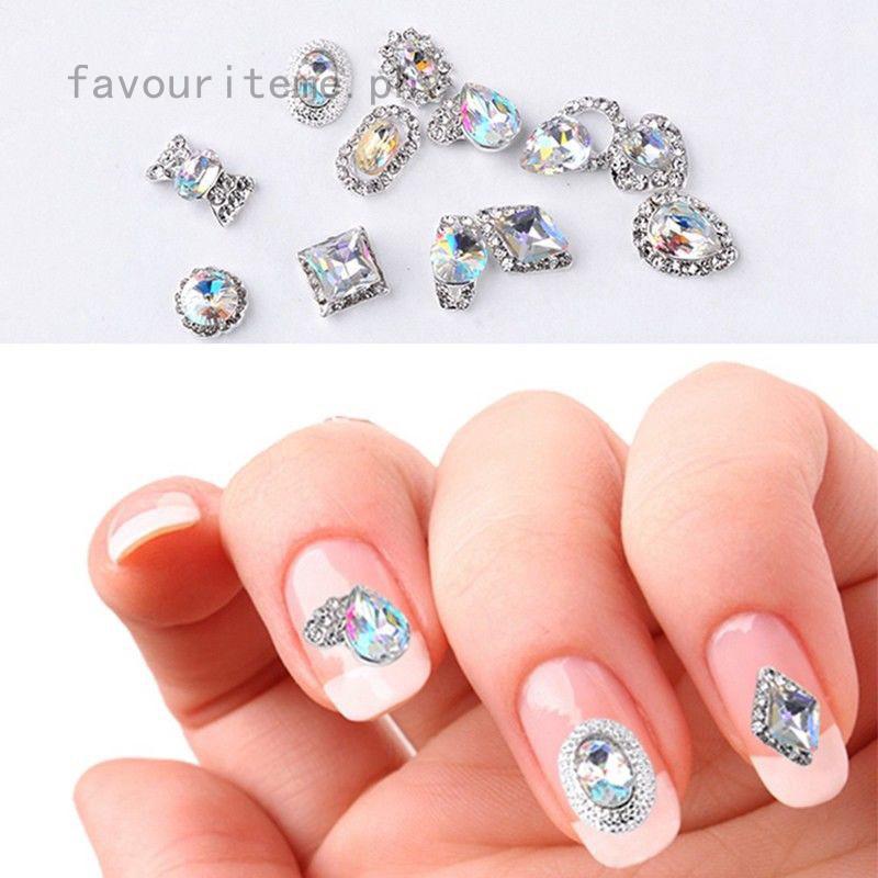 Rhinestone Nail Art