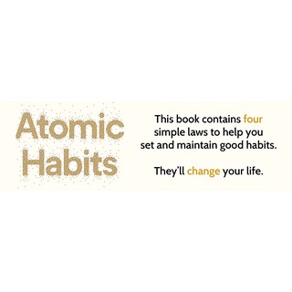 [HARDCOVER] Atomic Habits: An Easy Way To Build Good Habits by James Clear