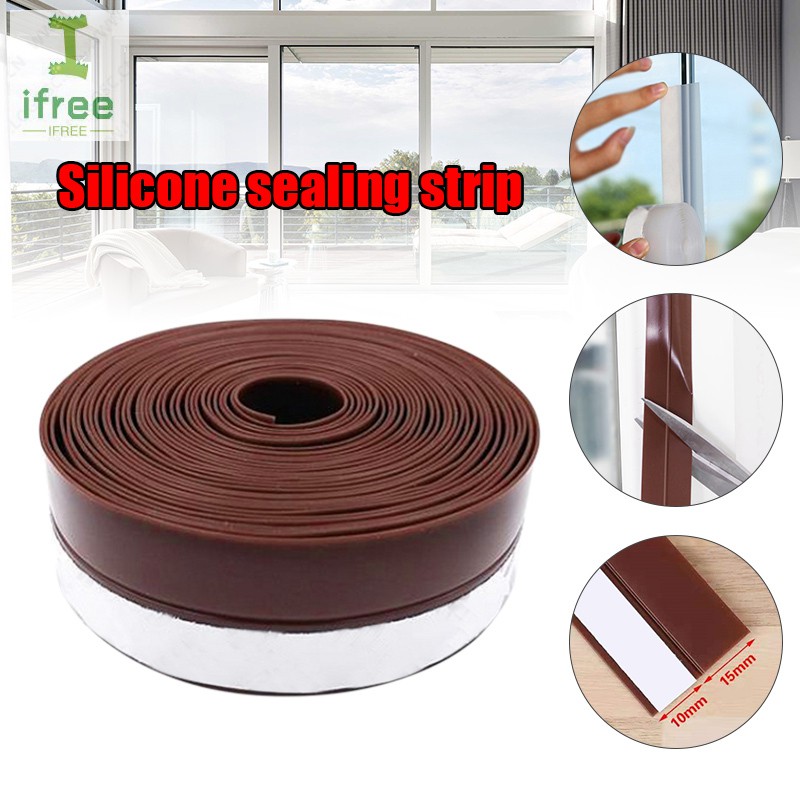 25mm Silicone Self Adhesive Door Seal Strip Weather Stripping Silicone