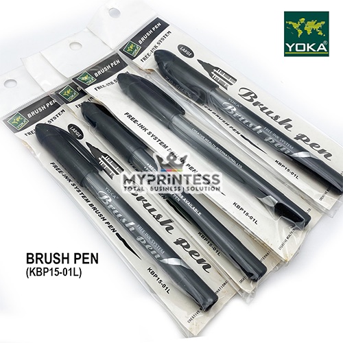 MYPRINTESS YOKA BRUSH PEN (KBP15-01L) - FREE-INK SYSTEM BRUSH PEN