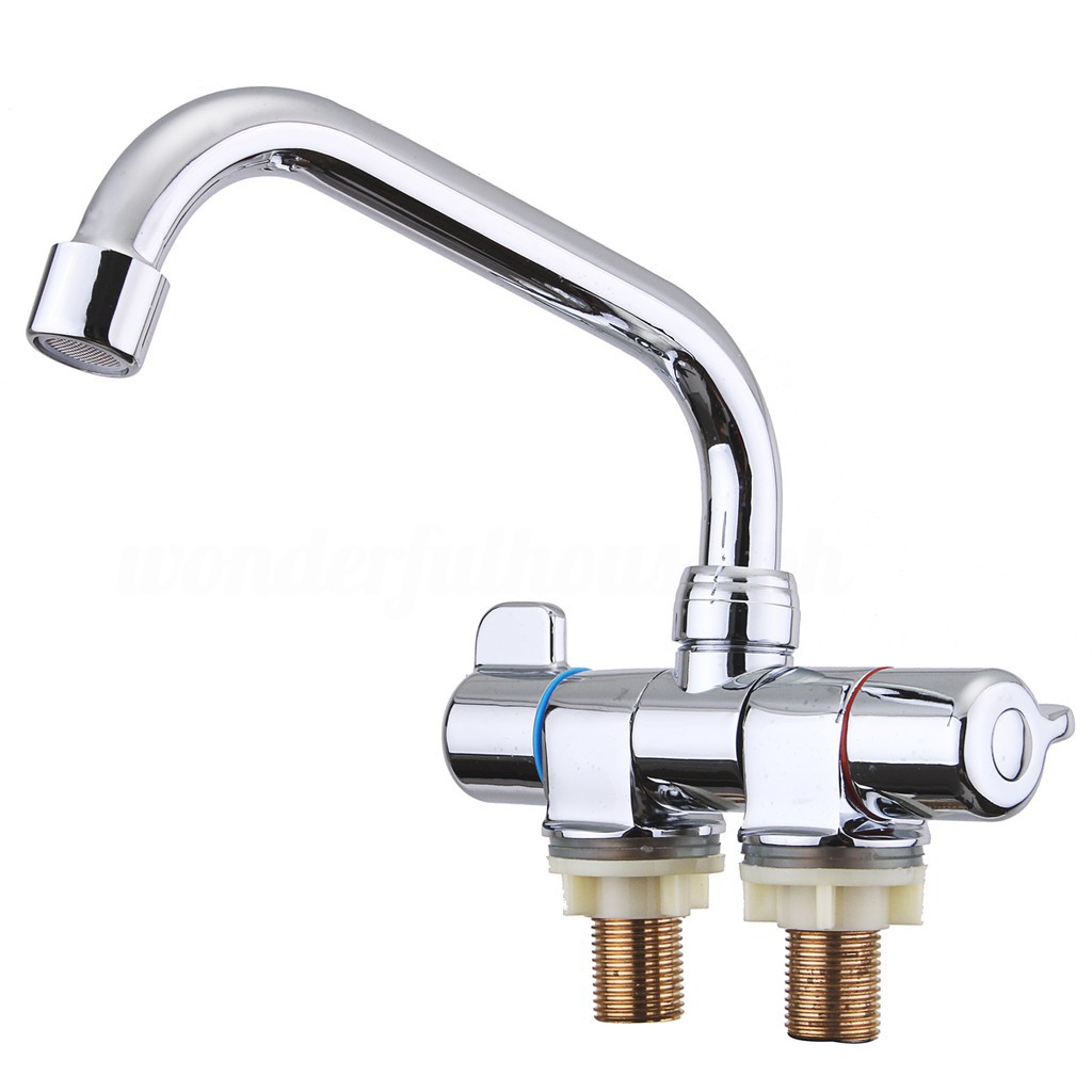22n 1pcs 360 Rotation Faucet Tap Mixer For Kitchen Bathroom Bb