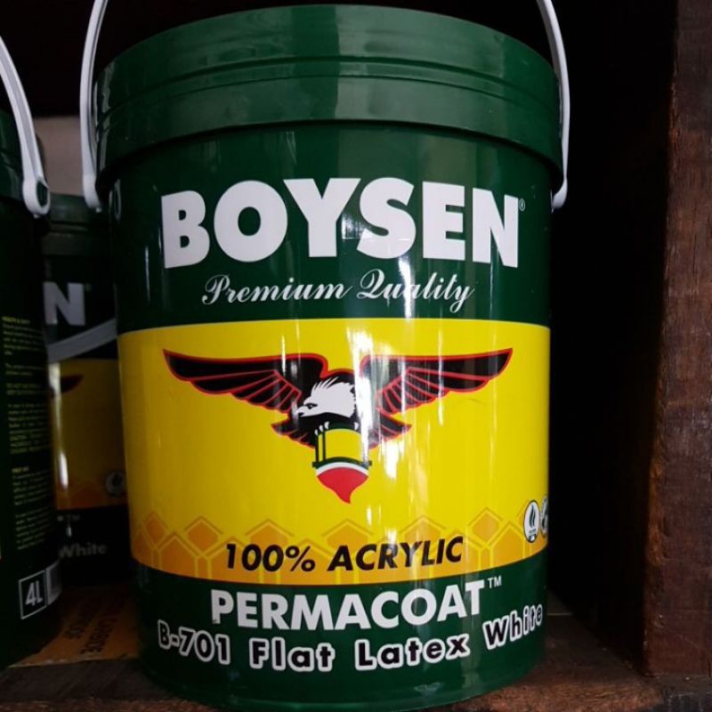 B-701 BOYSEN FLAT LATEX 1 GALLON | Shopee Philippines