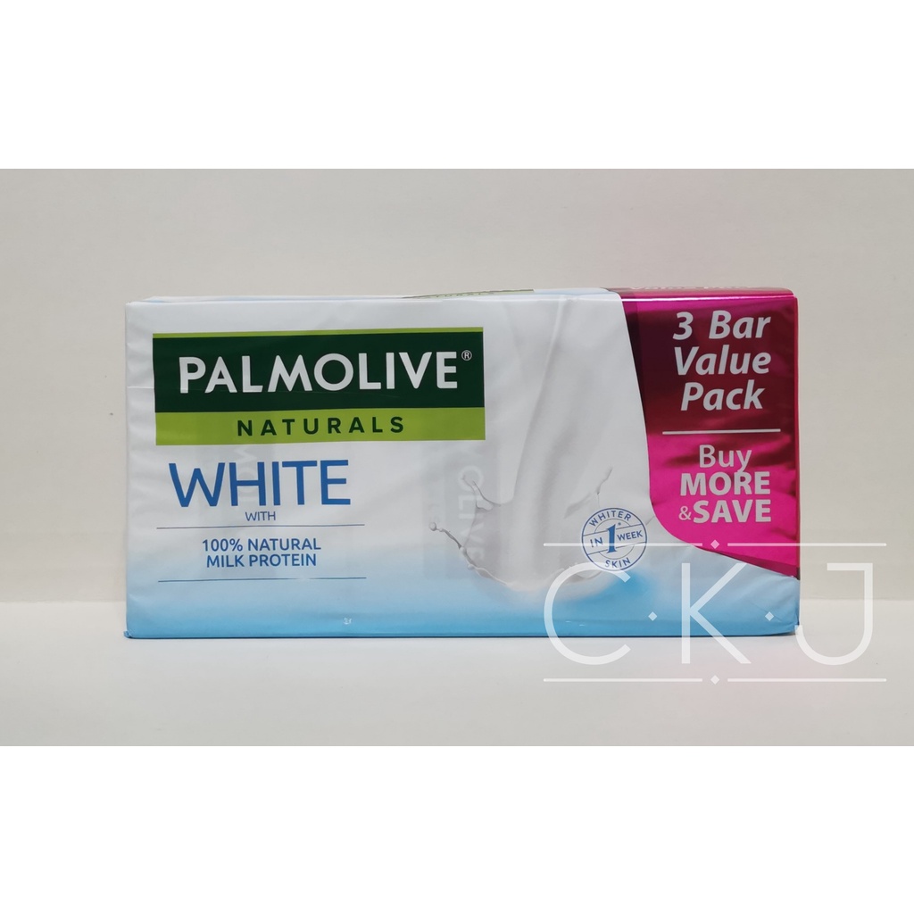 Palmolive Naturals White Milk Soap 80g 3 Bar VALUE PACK | Shopee ...