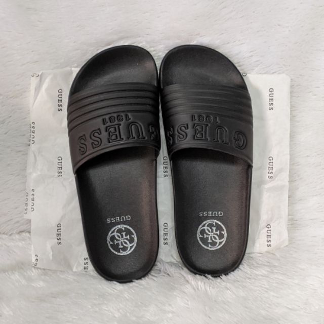 guess slide sandals