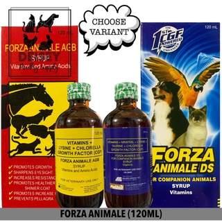 FORZA ANIMALE AGB / FORZA ANIMALE DS - 120ML (CHOOSE COLOR)