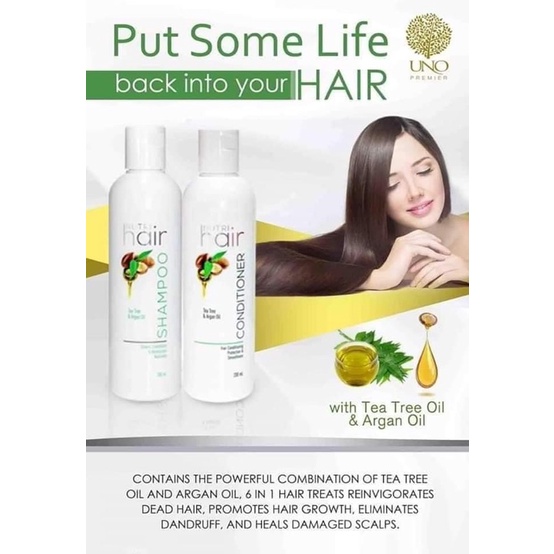 Nutri hair Aloe Vera & Argan Oil (UNO) | Shopee Philippines