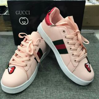pink gucci shoes