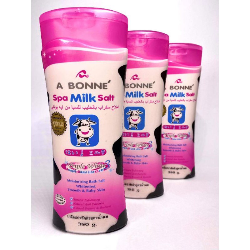 A Bonne' Spa milk salt in a bottle 380g Shopee Philippines